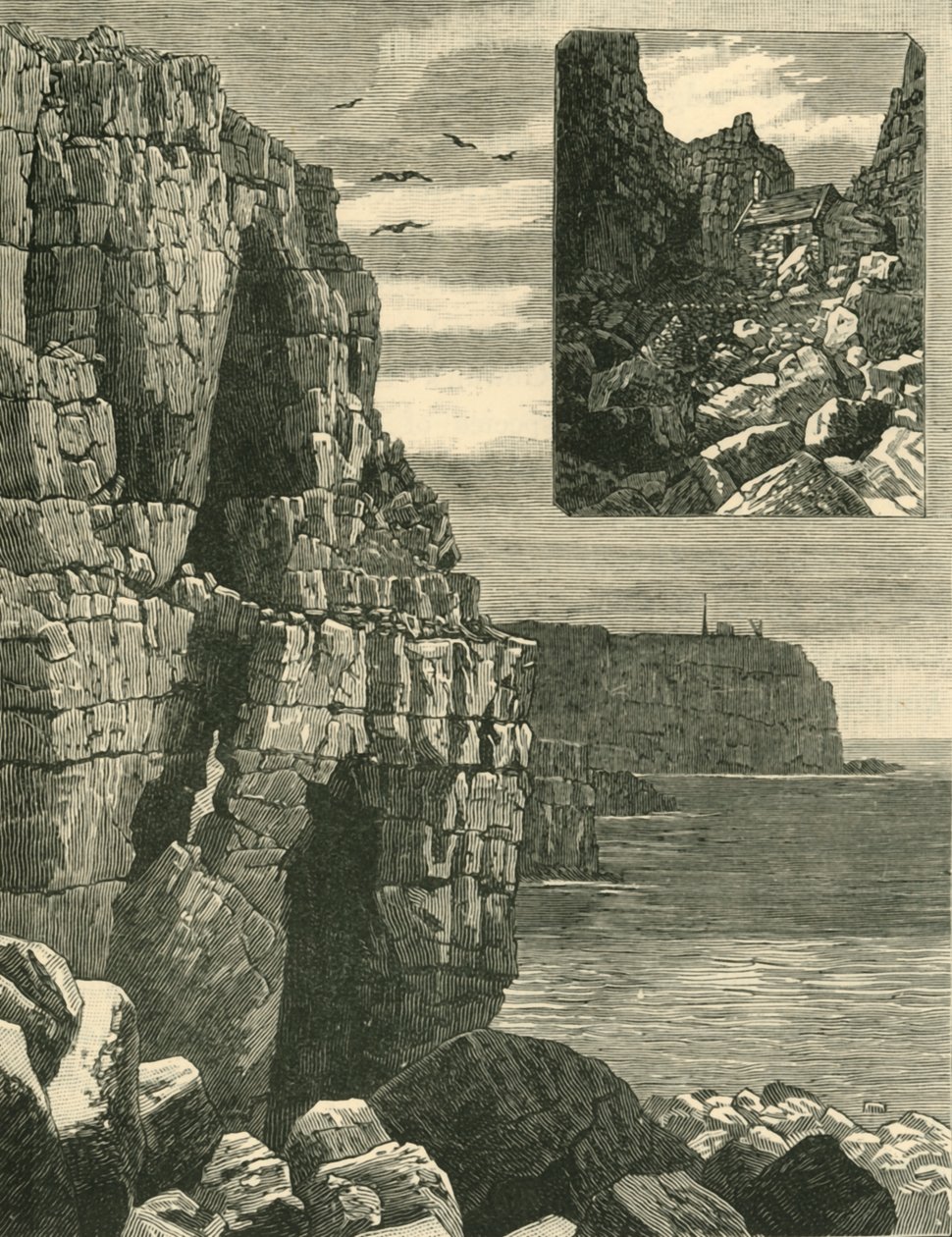 St. Gowans Head and Chapel, 1898. alkotó: Unbekannt