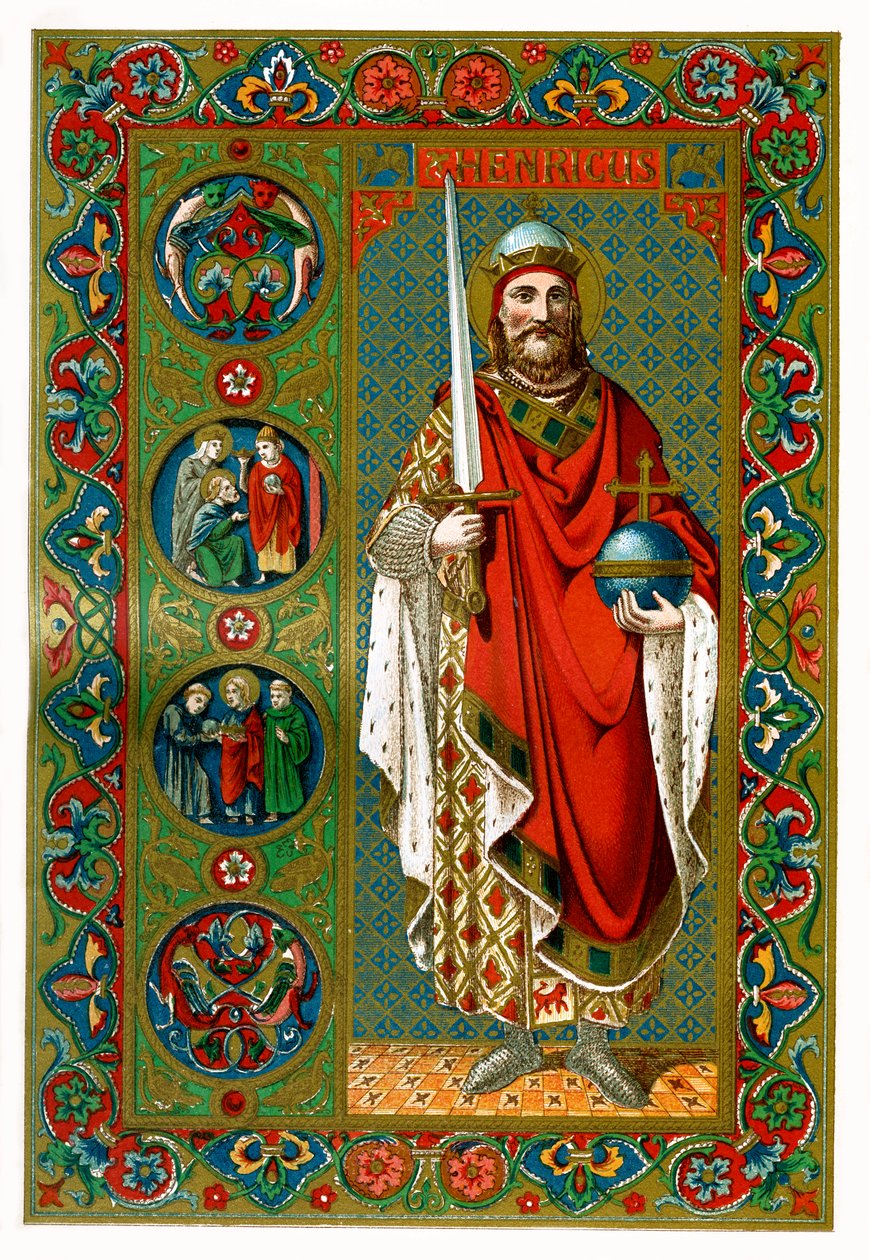 Szent Henrik, római római császár, 1886 alkotó: Unbekannt