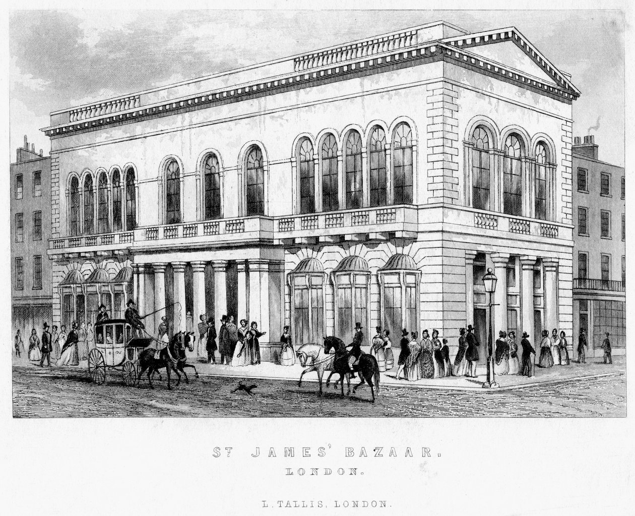 St Jamess Bazaar, Westminster, London alkotó: Unbekannt