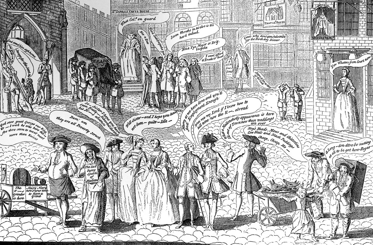 Szent Jakab 1750 októberében... alkotó: Unbekannt