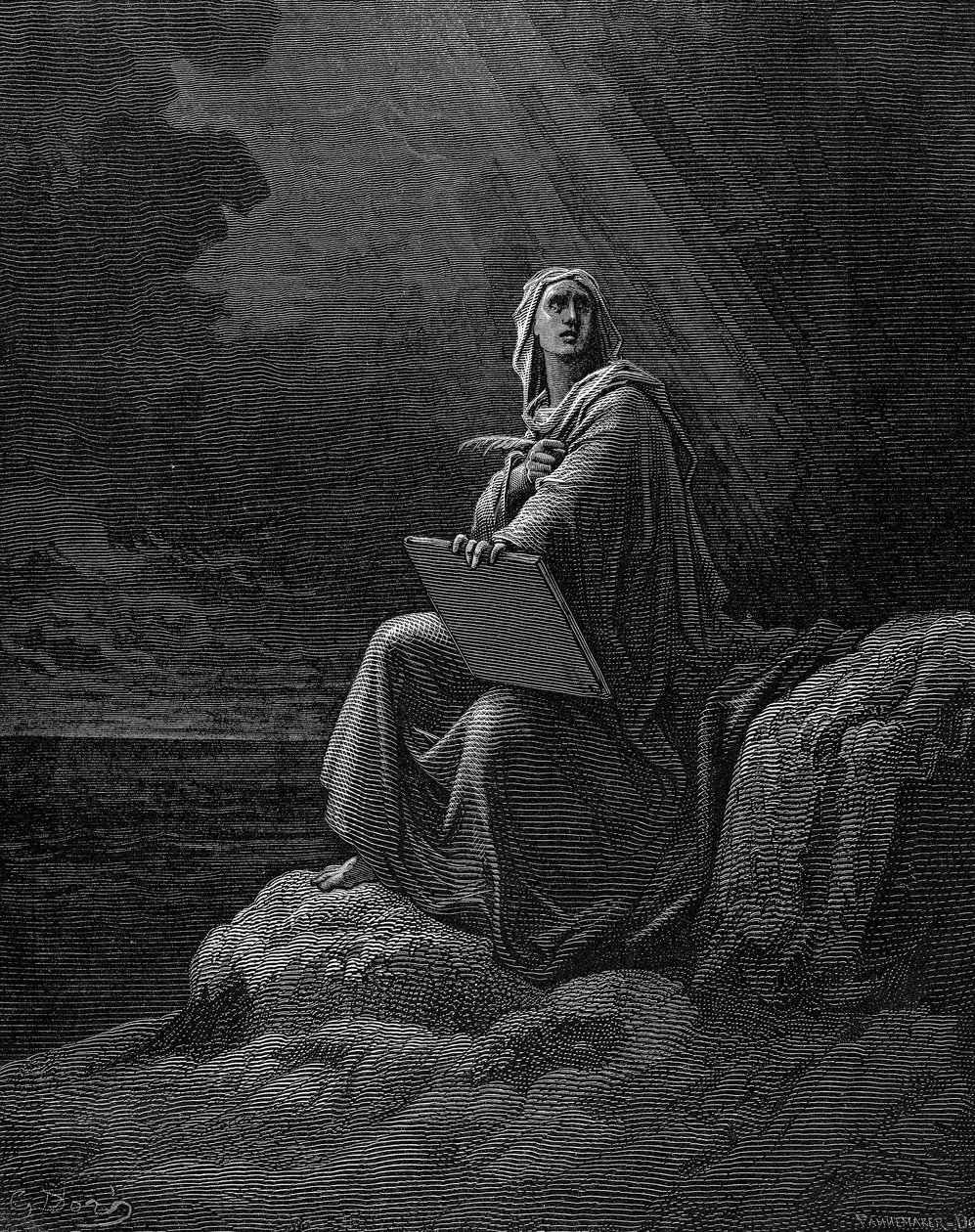 Szent János Patmoszon, 1865-1866 alkotó: Unbekannt