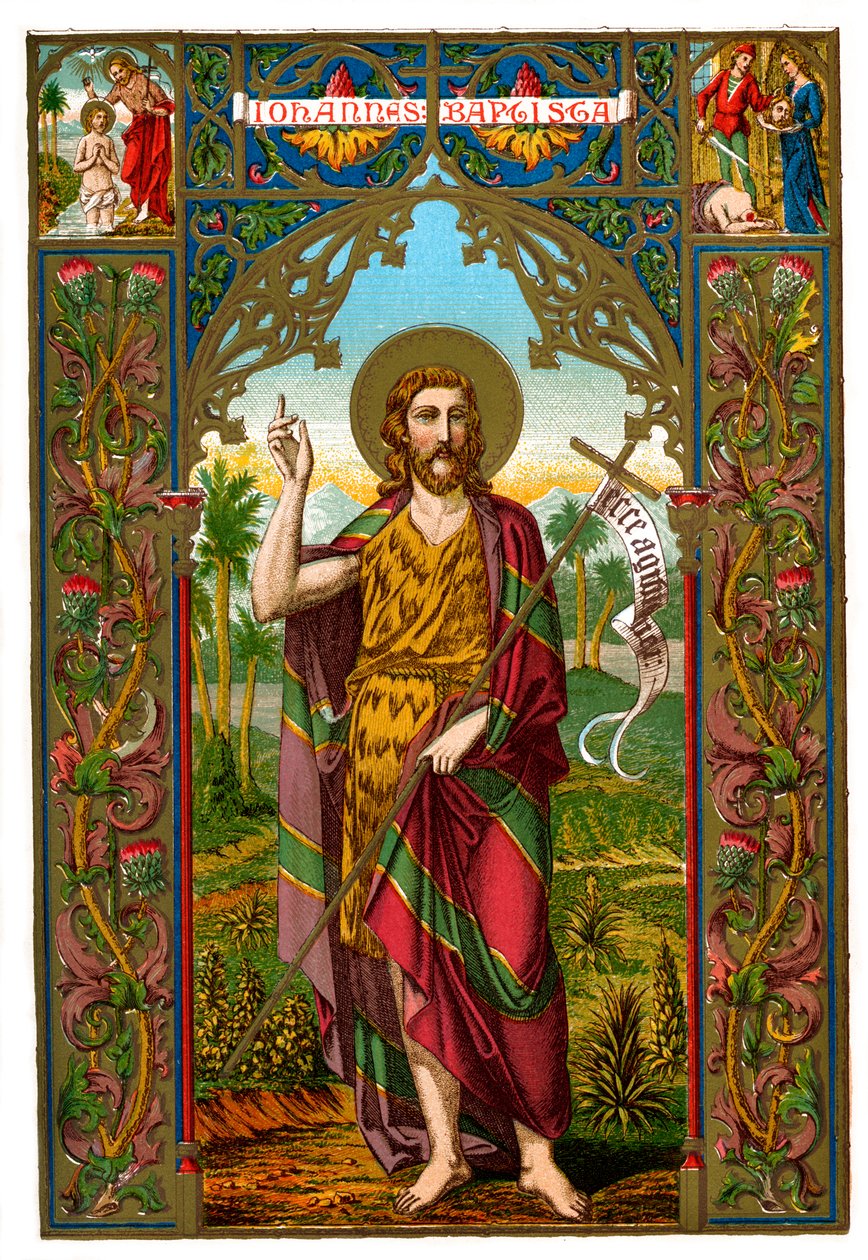 Keresztelő Szent János, 1886 alkotó: Unbekannt