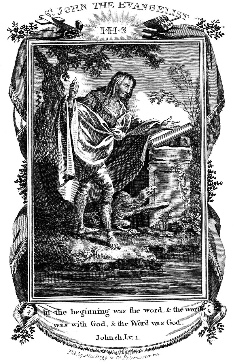 Szent János evangélista, 1808 alkotó: Unbekannt