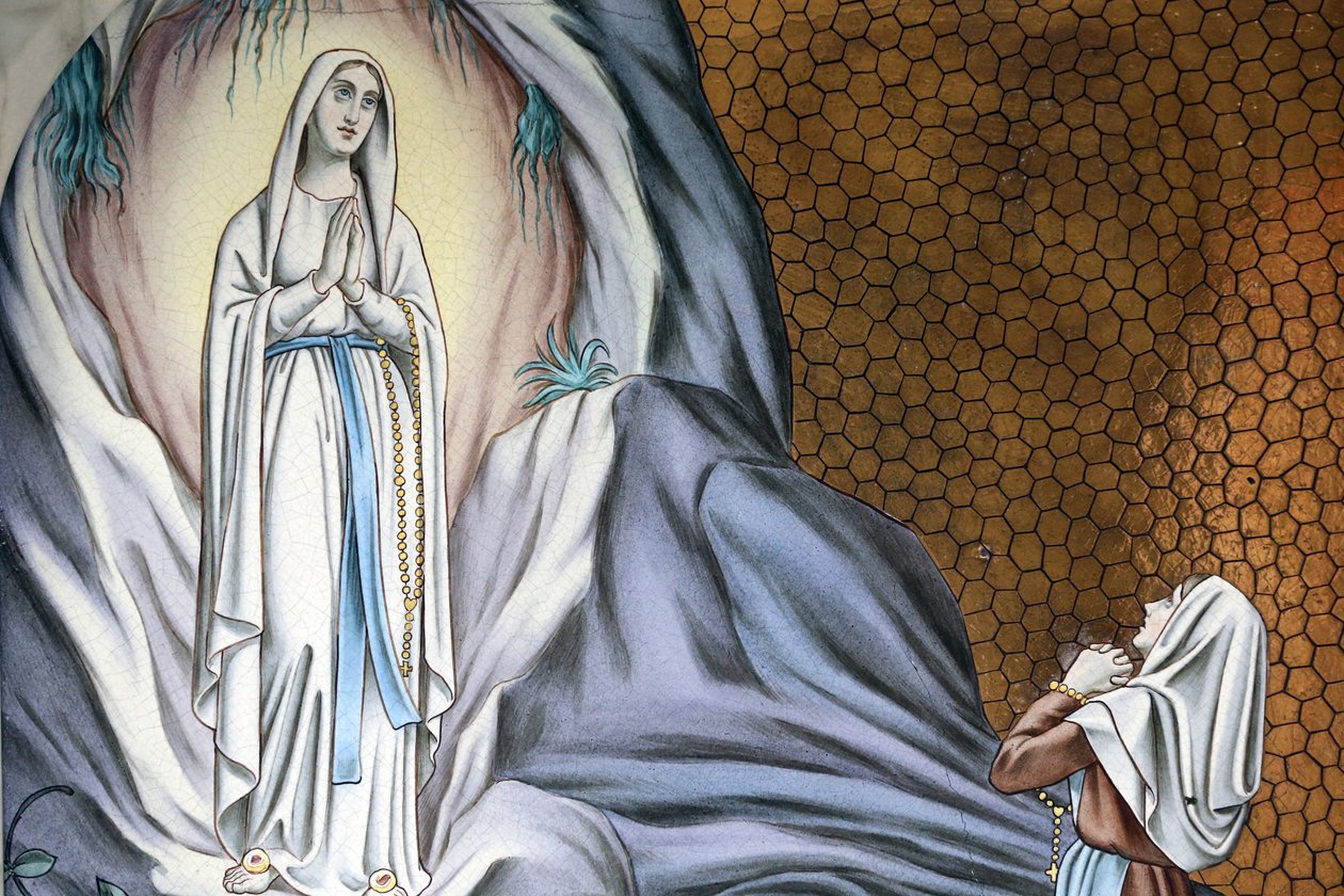 Szent József templom. Lourdes-i Szűzanya. Szingapúr alkotó: Unbekannt