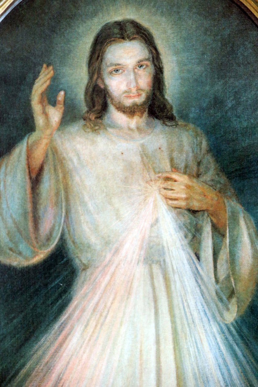 Szent József templom. Az Isteni Irgalmasság. Jézusom, bízom benned. Szingapúr alkotó: Unbekannt