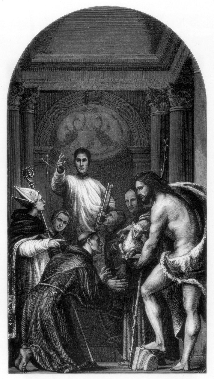 Szent Lorenzo Giustiniani és más szentek, 1532-1870 alkotó: Unbekannt