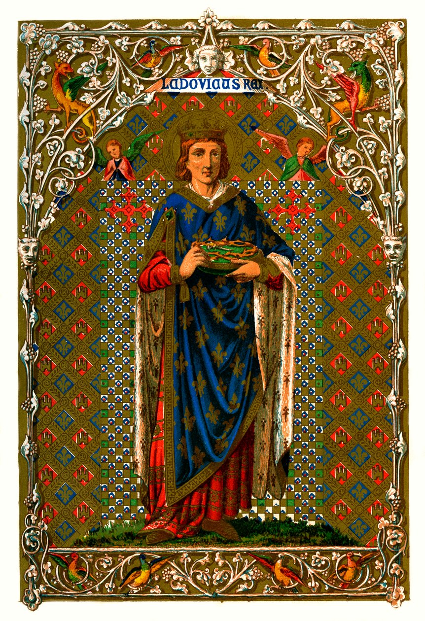 IX. Szent Lajos francia király, 1886 alkotó: Unbekannt