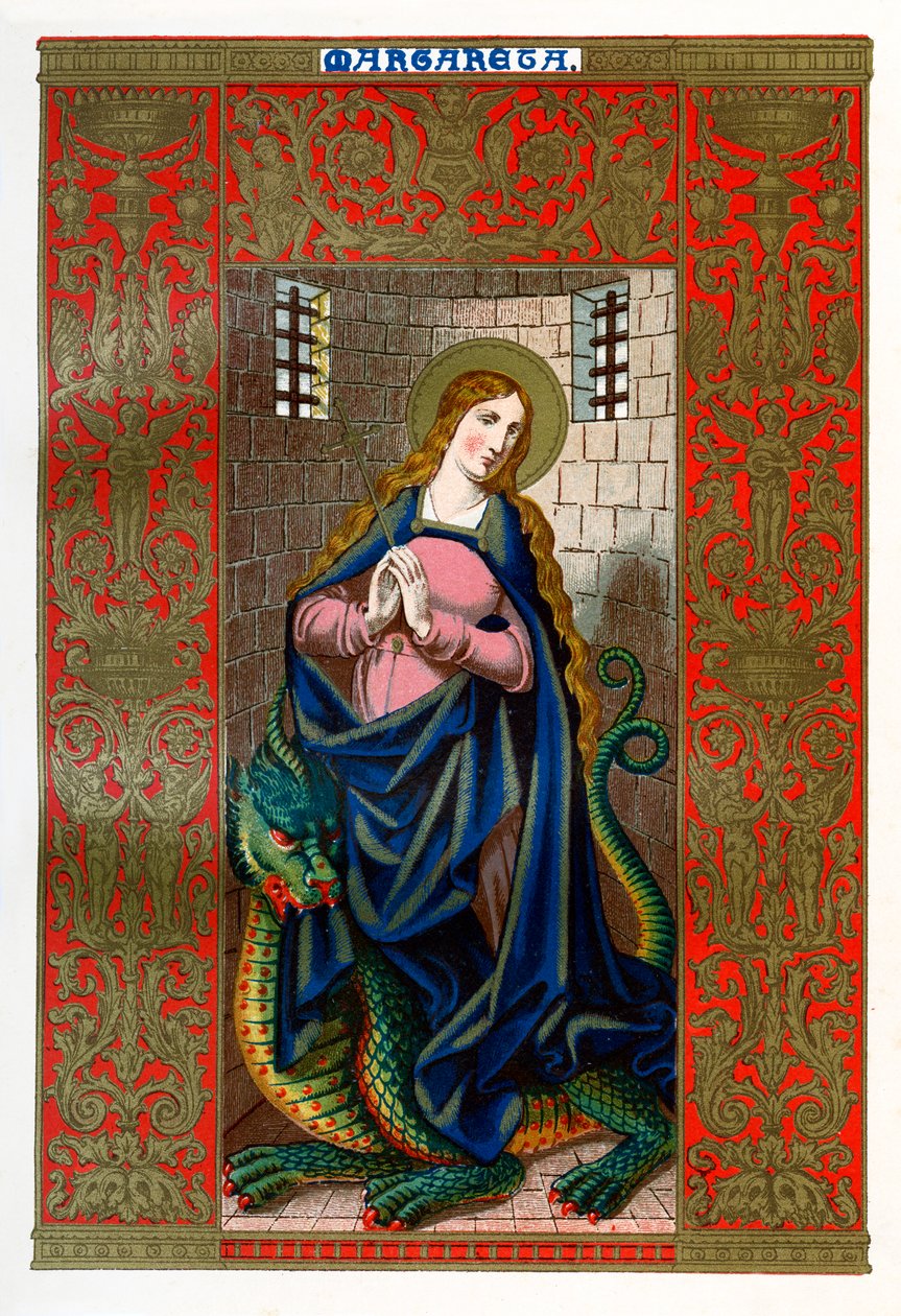 Szent Margit, 1886 alkotó: Unbekannt