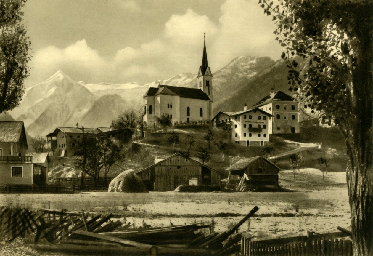 Szent Margit templom, Kaprun, Ausztria, 1935. alkotó: Unbekannt