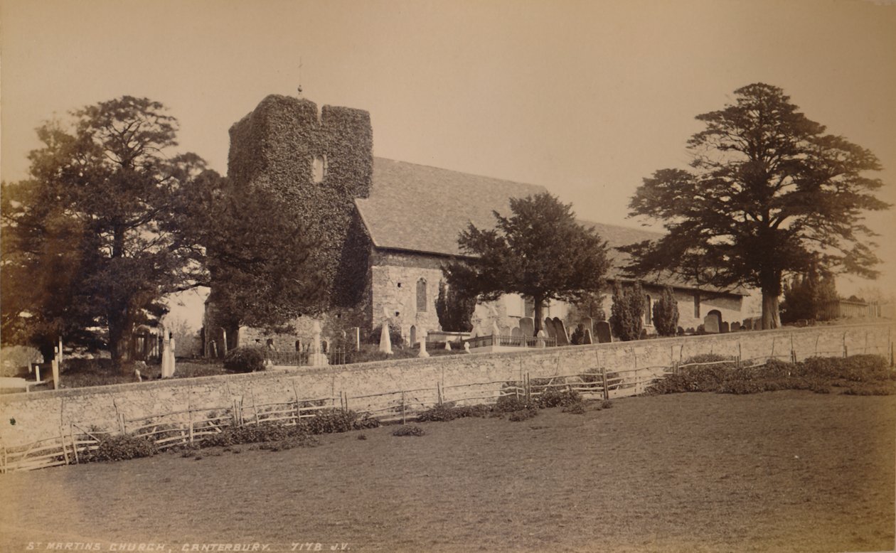 St. Martins Church, Canterbury, 1929. alkotó: Unbekannt