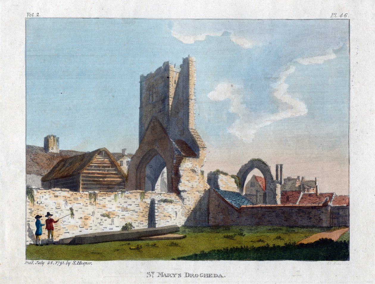 St Marys, Drogheda, Írország, 1791 alkotó: Unbekannt