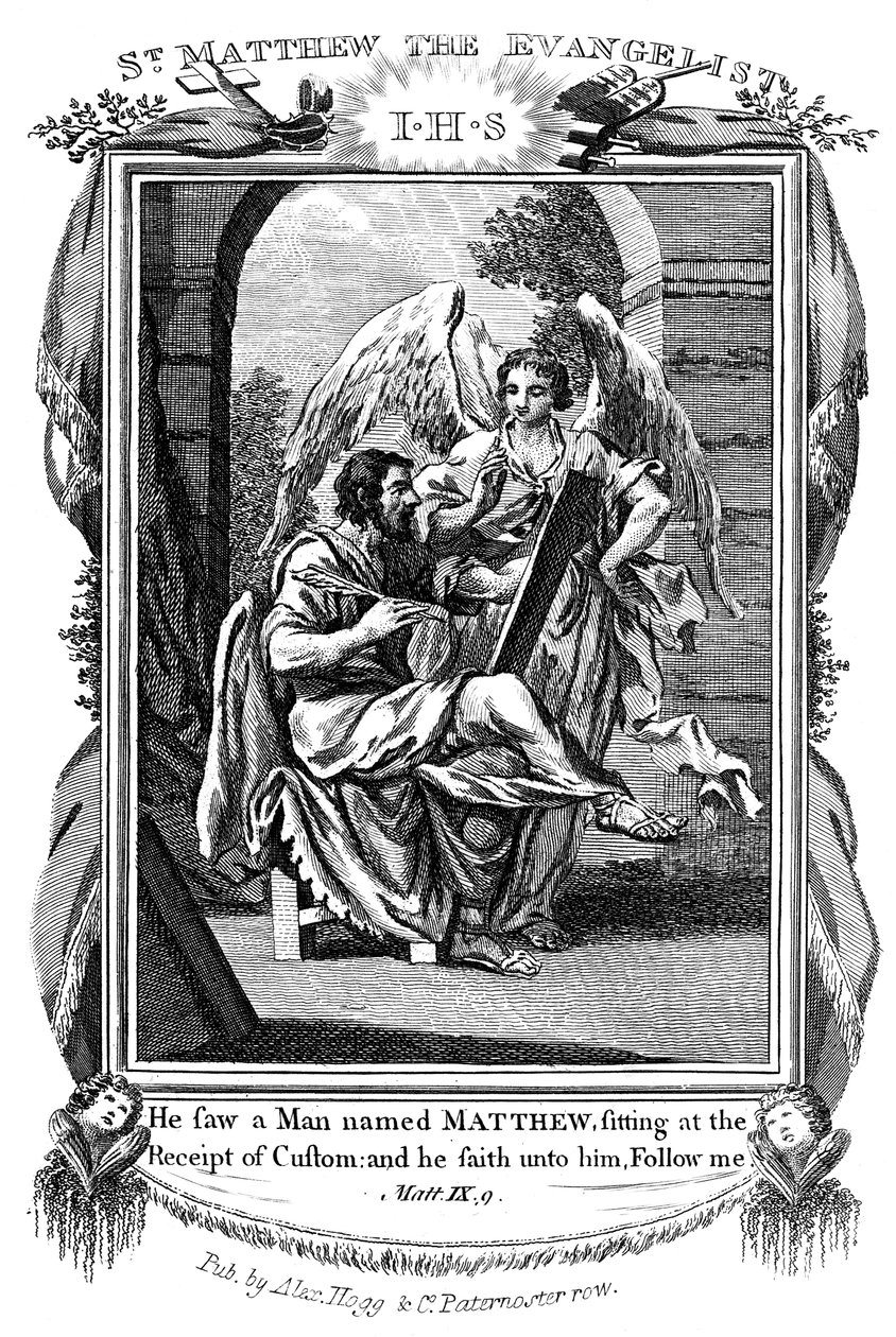 Szent Máté evangélista, 1808 alkotó: Unbekannt