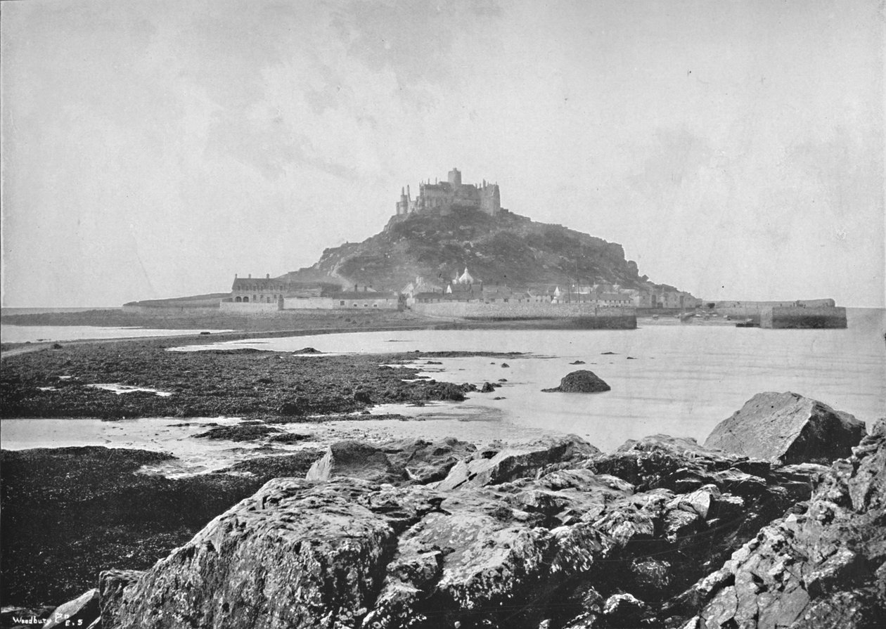 St. Michaels Mount – a Marazion melletti sziklákról, 1895 alkotó: Unbekannt