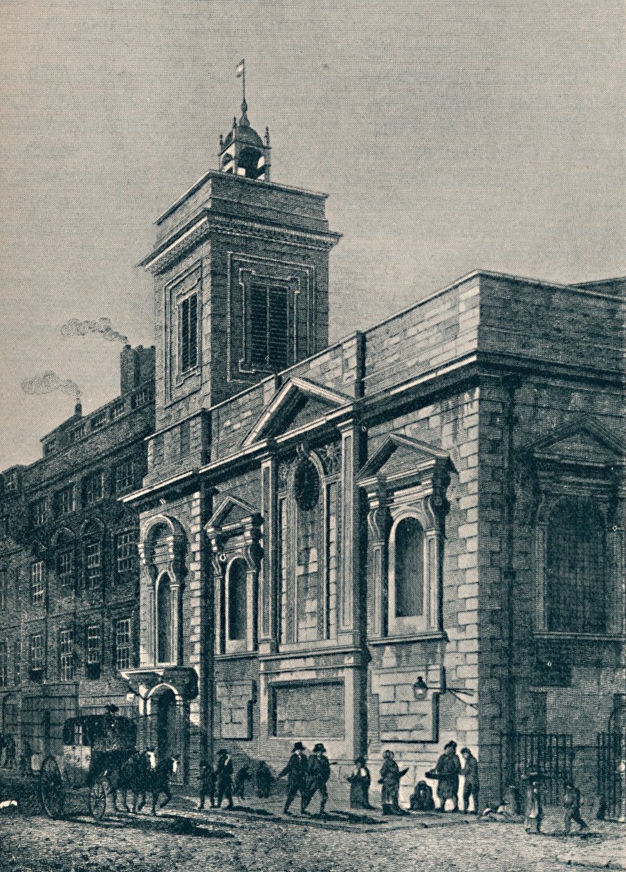 St. Mildreds templom és a baromfi, 1907 alkotó: Unbekannt