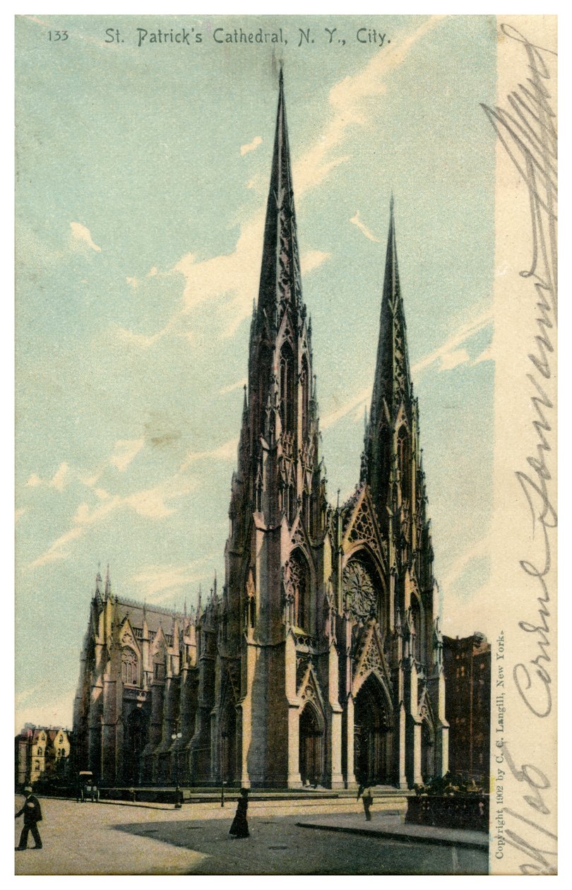 Szent Patrik székesegyház, New York City, New York, USA, 1902 alkotó: Unbekannt