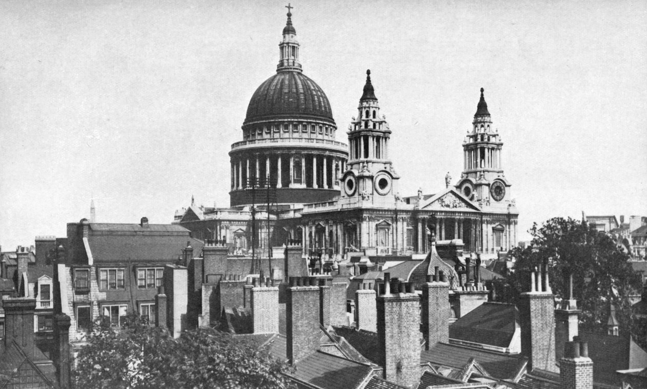 St Pauls Cathedral, London, 1924-1926 alkotó: Unbekannt
