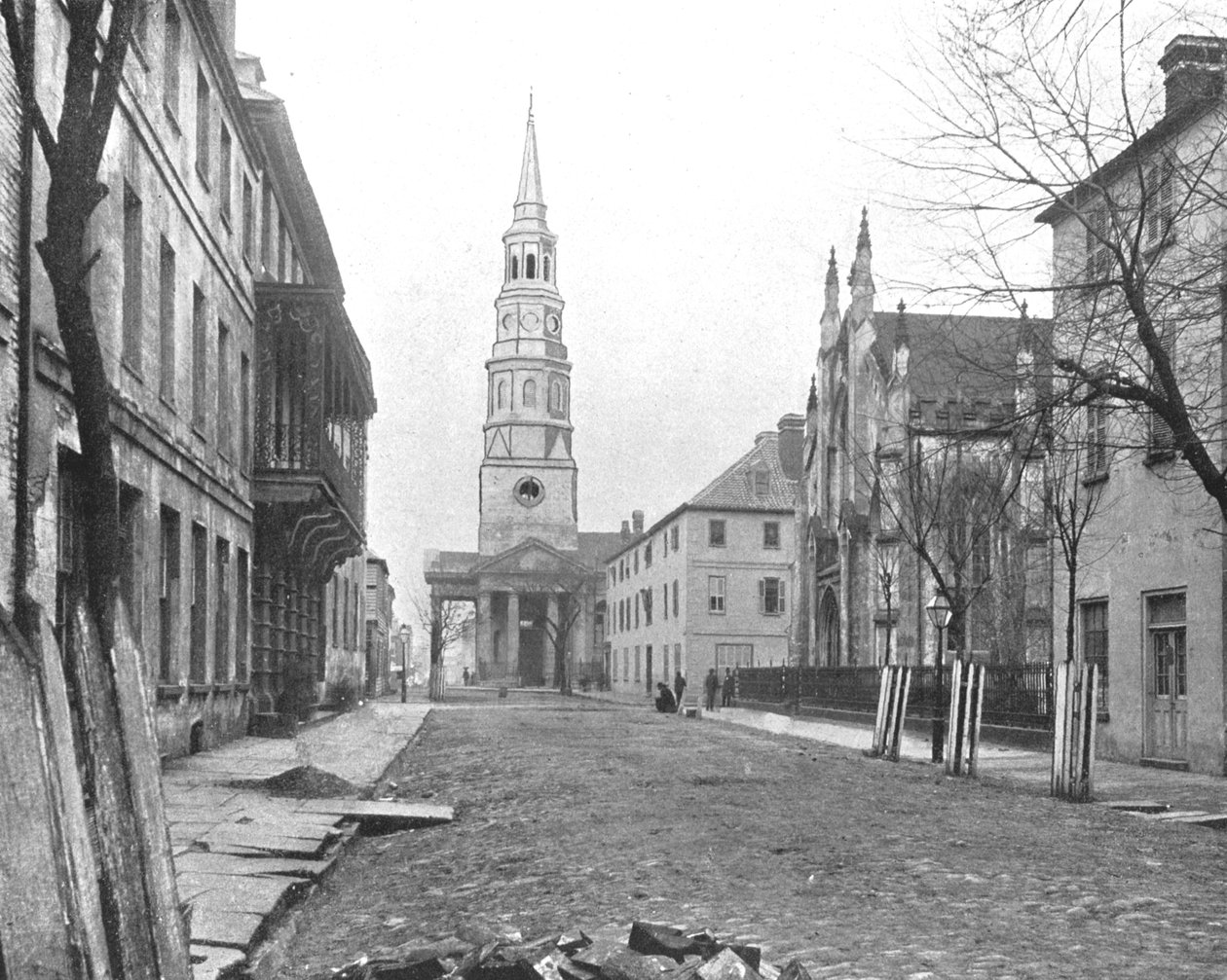 St Philips Church, Charleston, Dél-Karolina, USA, 1900 körül. alkotó: Unbekannt