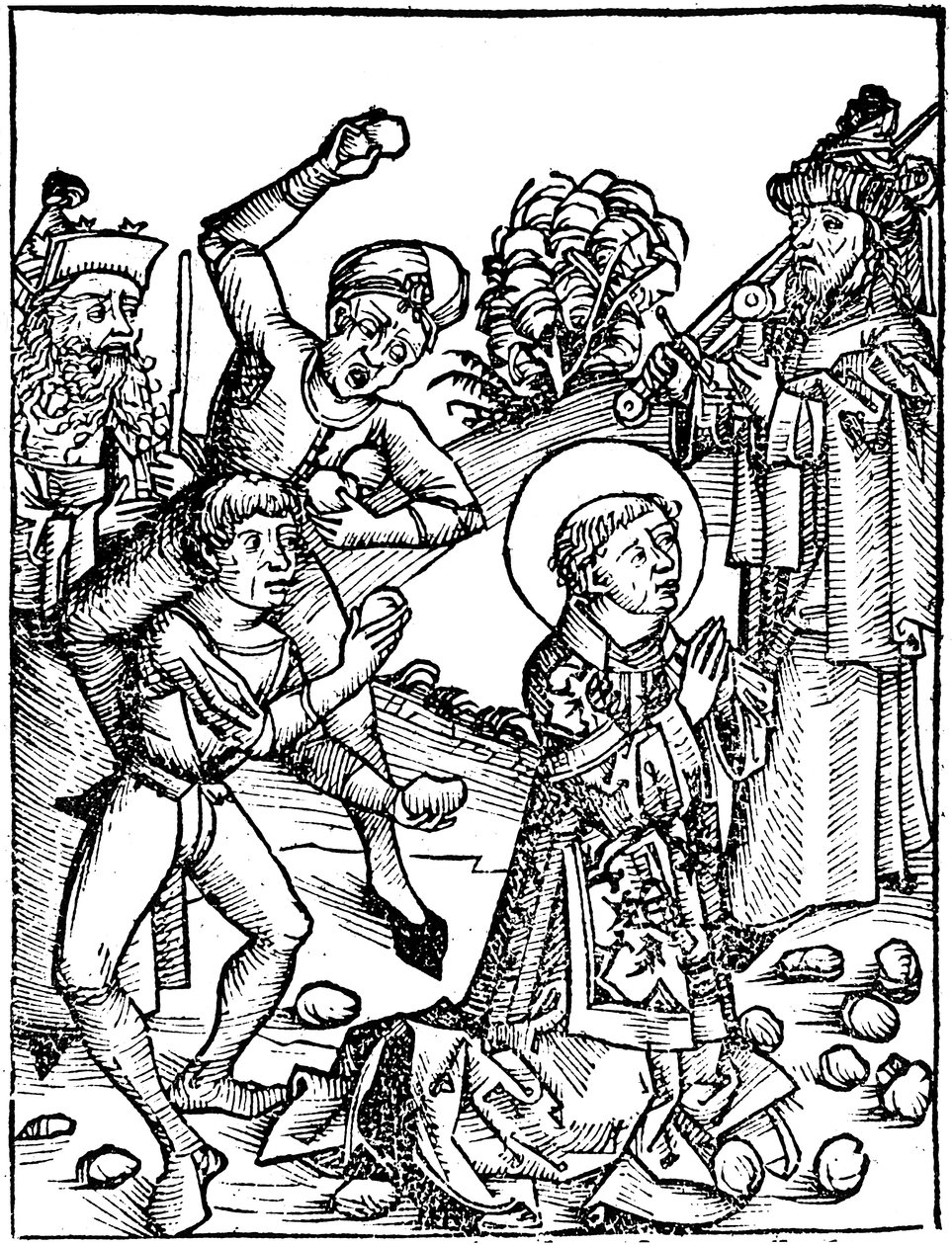 Szent István, az első keresztény vértanú c36 1493 alkotó: Unbekannt