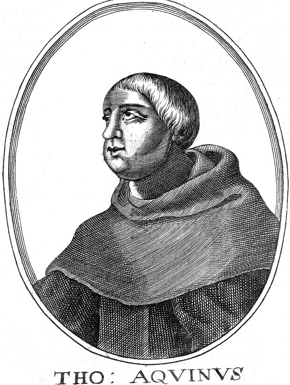 Aquinói Szent Tamás (1225-1274) olasz filozófus és teológus alkotó: Unbekannt
