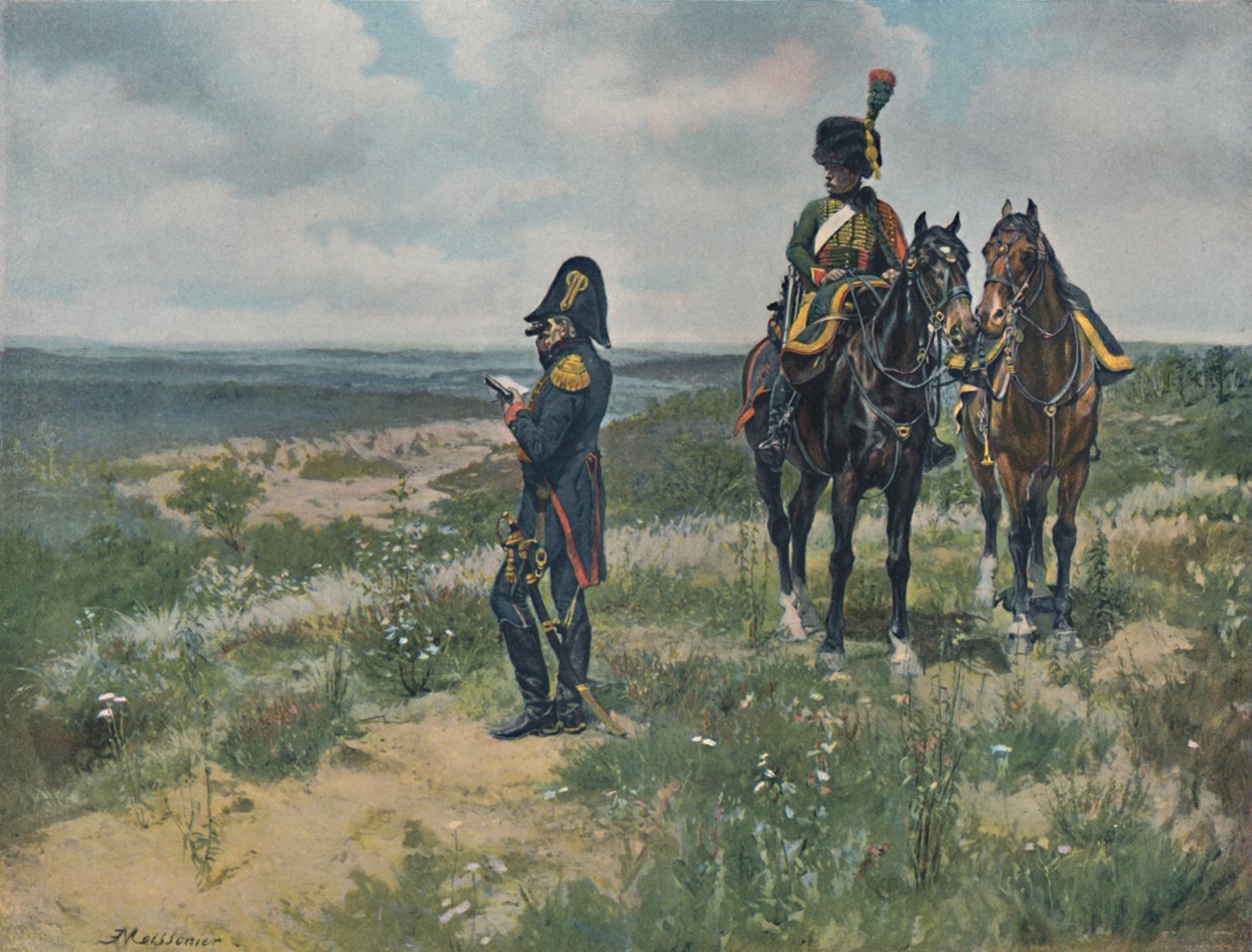 Törzstiszti felderítés, 1896 alkotó: Unbekannt