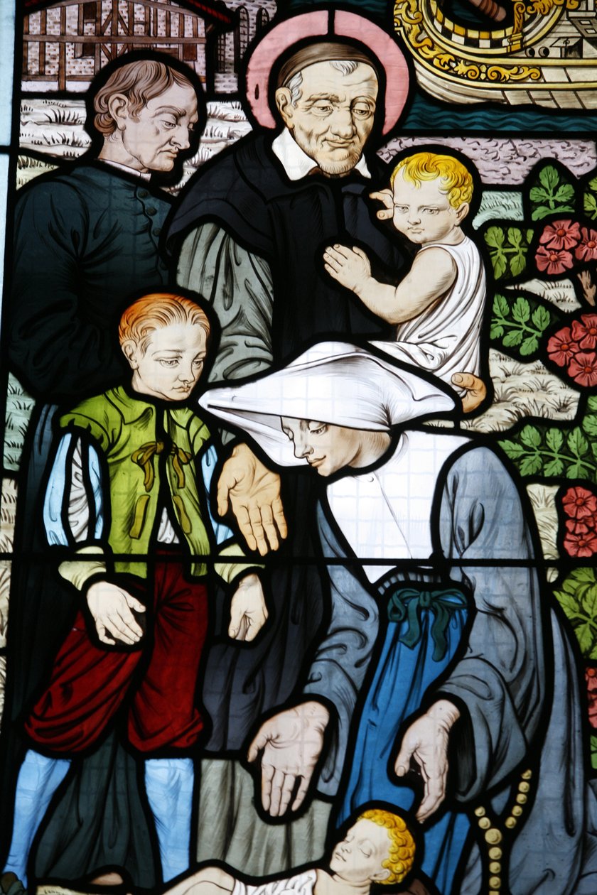 Ólomüveg a Saint-Honore d