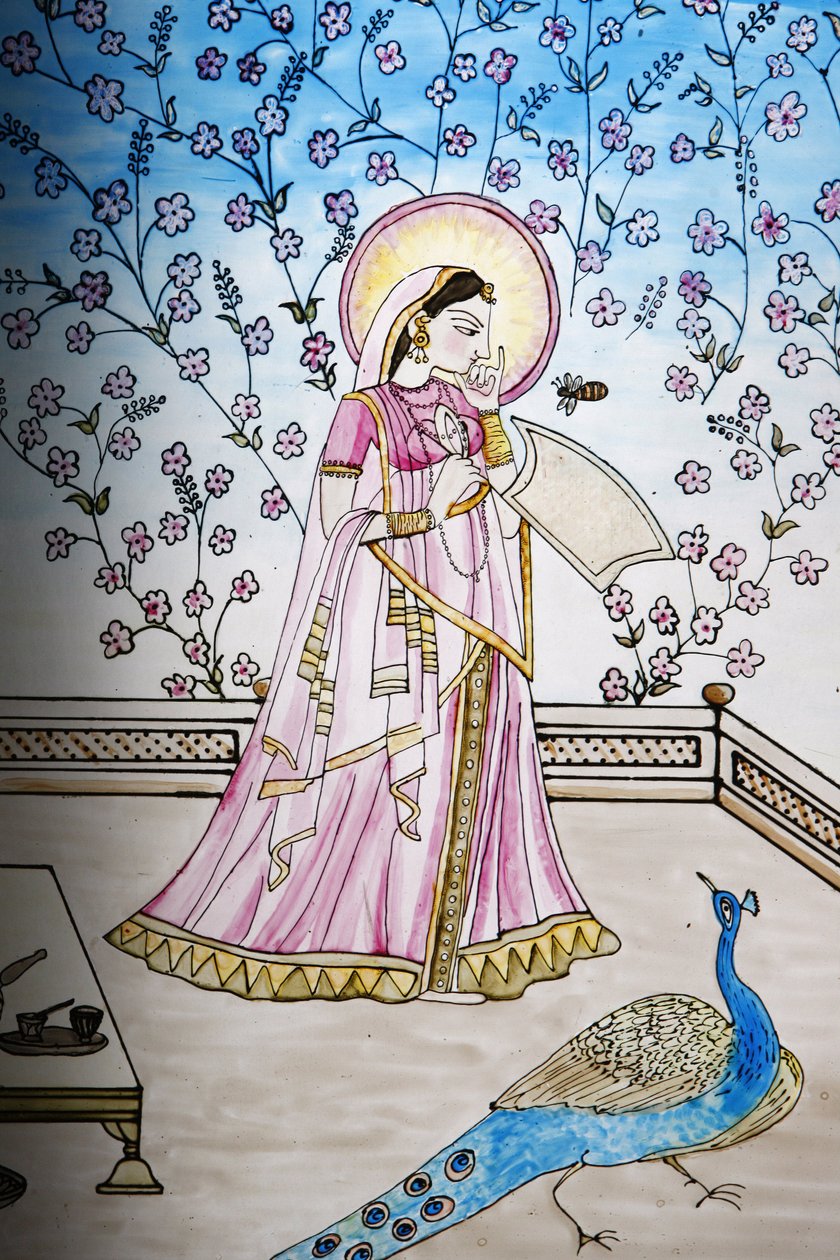 Ólomüveg Iskcon templomban, Londonban, Grande-Bretagne-ban alkotó: Unbekannt