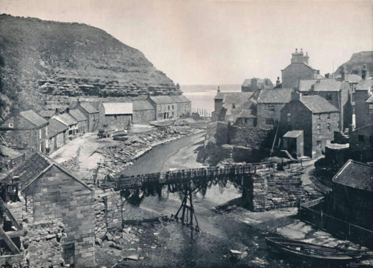 Staithes – Tenger felé nézve, 1895 alkotó: Unbekannt