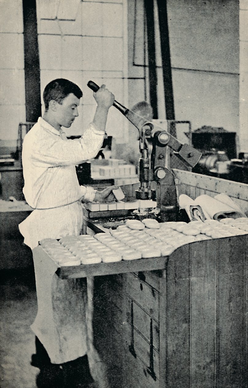 Bélyegző szappantömbök, c1917 alkotó: Unbekannt