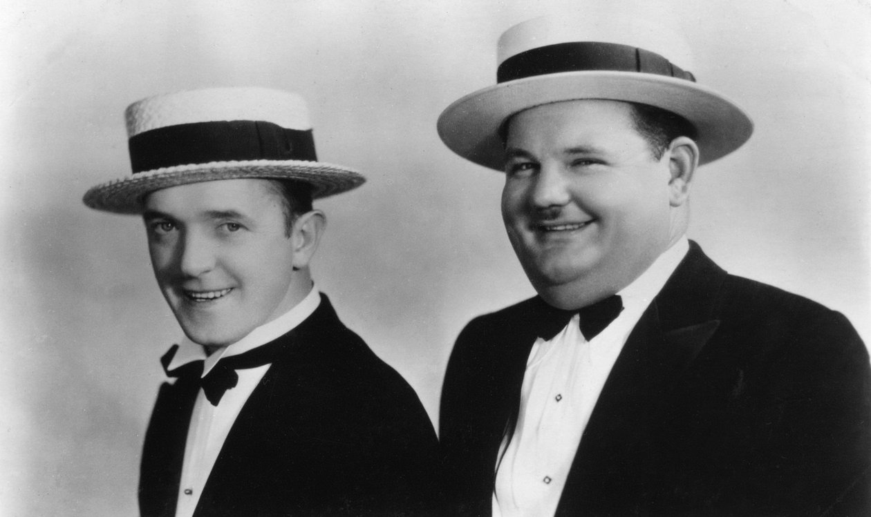 Stan Laurel 1890-1965 és Oliver Hardy 1892-1957, XX. alkotó: Unbekannt