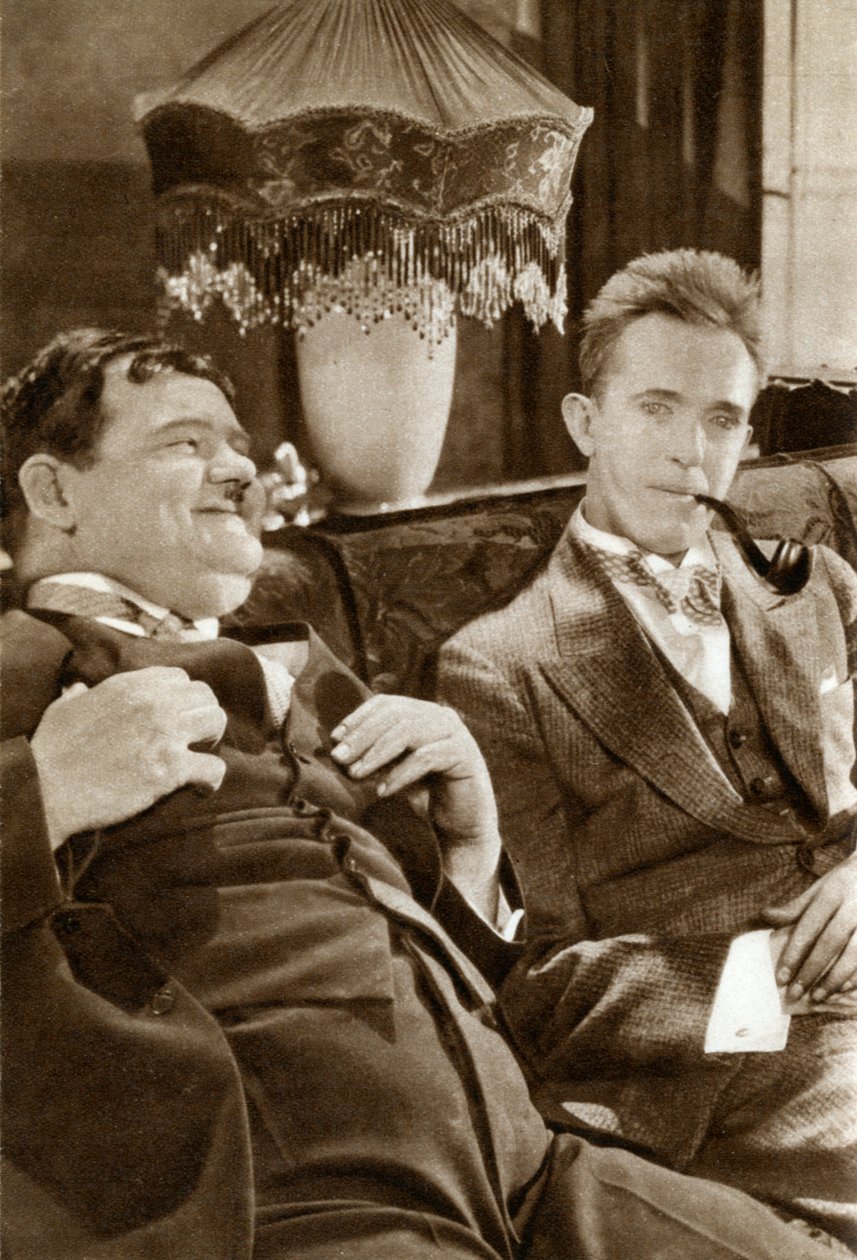 Stan Laurel és Oliver Hardy, amerikai vígjátékpáros, 1933 alkotó: Unbekannt