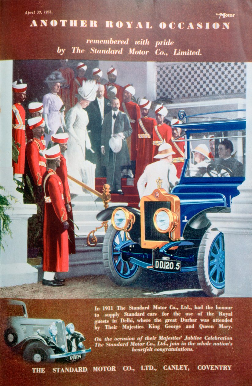 Standard autóhirdetés, 1935 alkotó: Unbekannt