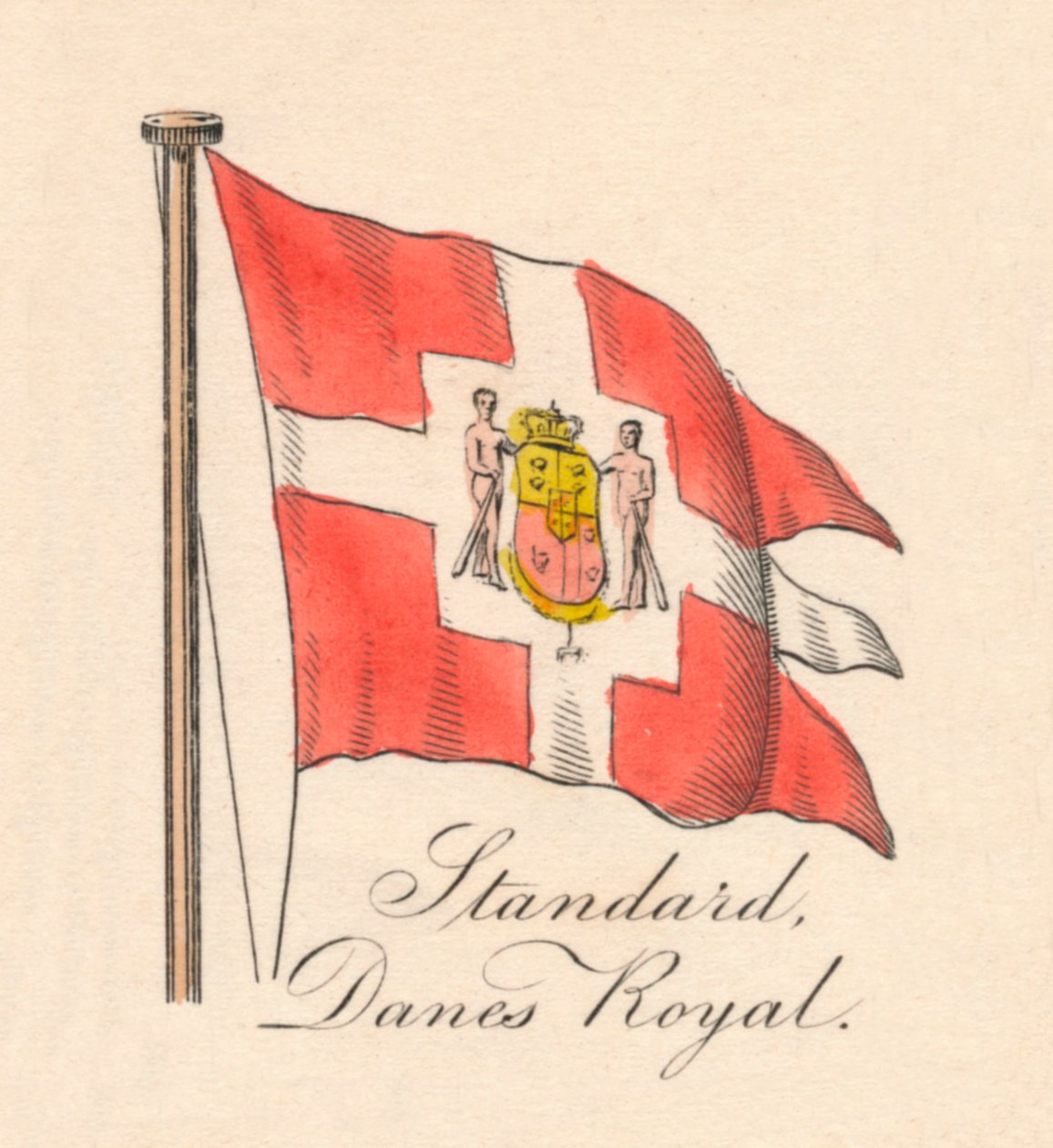 Standard, Danes Royal, 1838 alkotó: Unbekannt