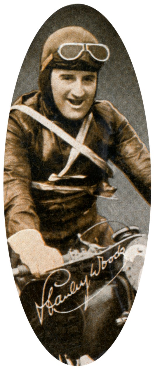 Stanley Woods 1903-1993, ír motorversenyző, 1935 alkotó: Unbekannt