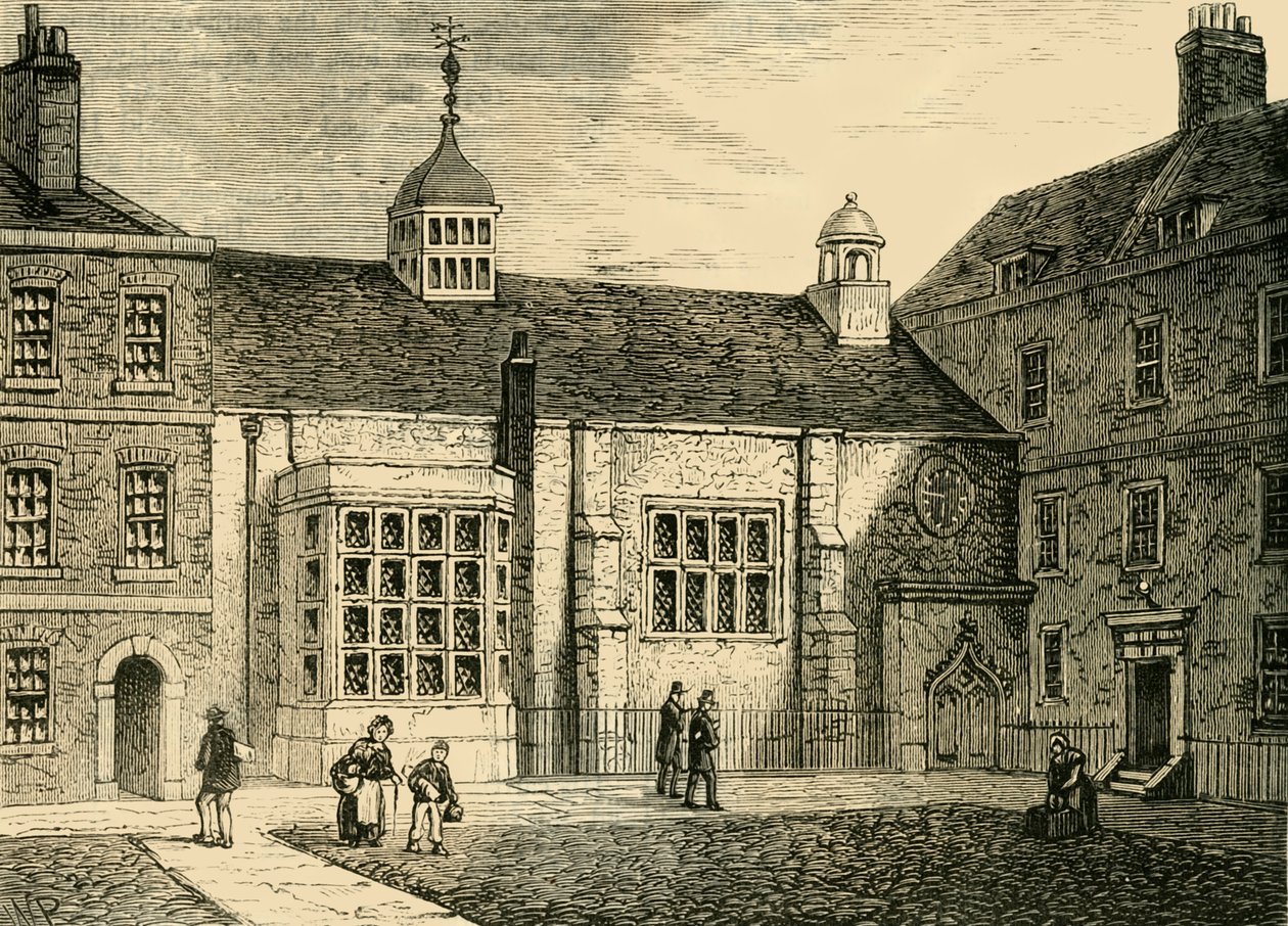 Staples Inn, 1872. sz. alkotó: Unbekannt
