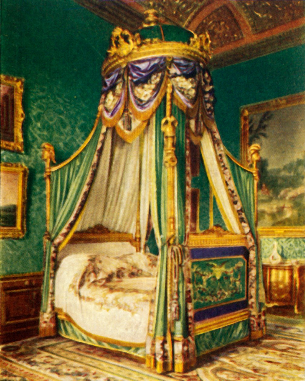 Georges Jacob State Bedstead, 1938. alkotó: Unbekannt