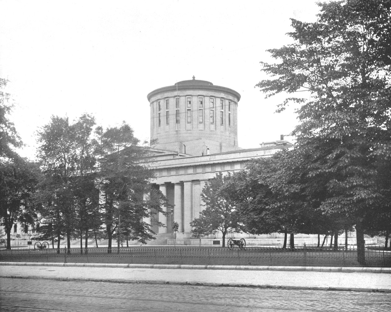 State Capitol, Columbus, Ohio, USA, 1900 körül. alkotó: Unbekannt