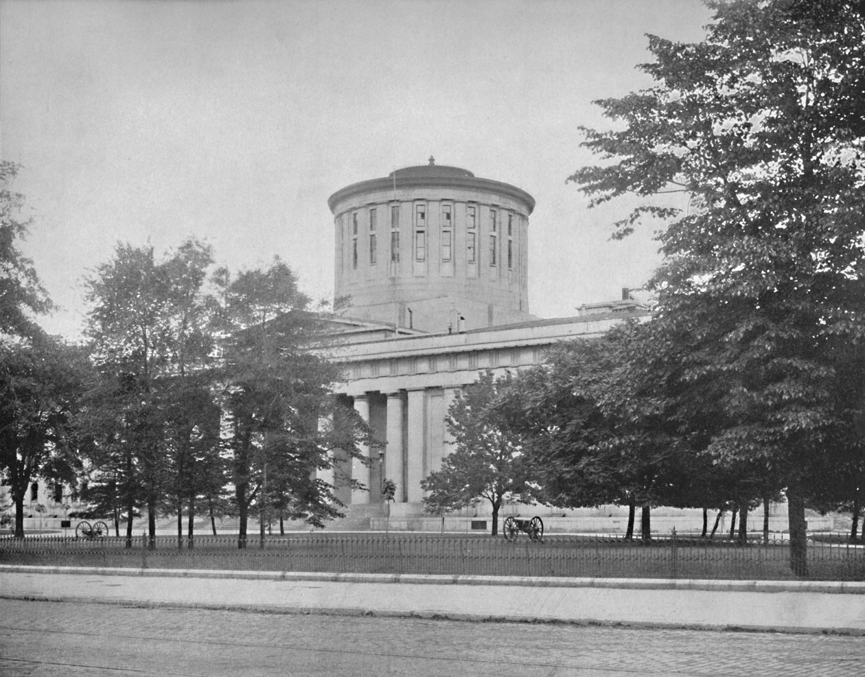 State Capitol, Columbus, Ohio, 1897. alkotó: Unbekannt