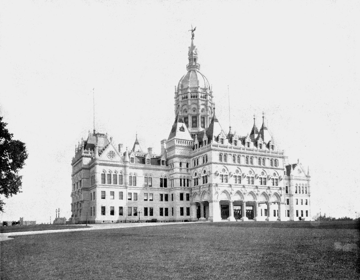 State Capitol, Hartford, Connecticut, USA, c1900. alkotó: Unbekannt