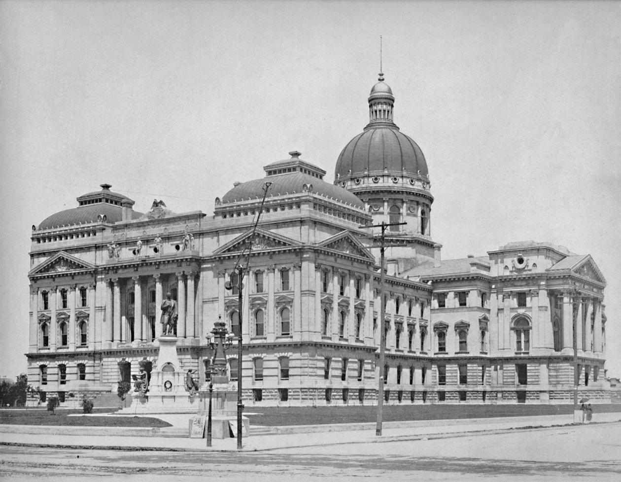 State Capitol, Indianapolis, Indiana, 1897. alkotó: Unbekannt