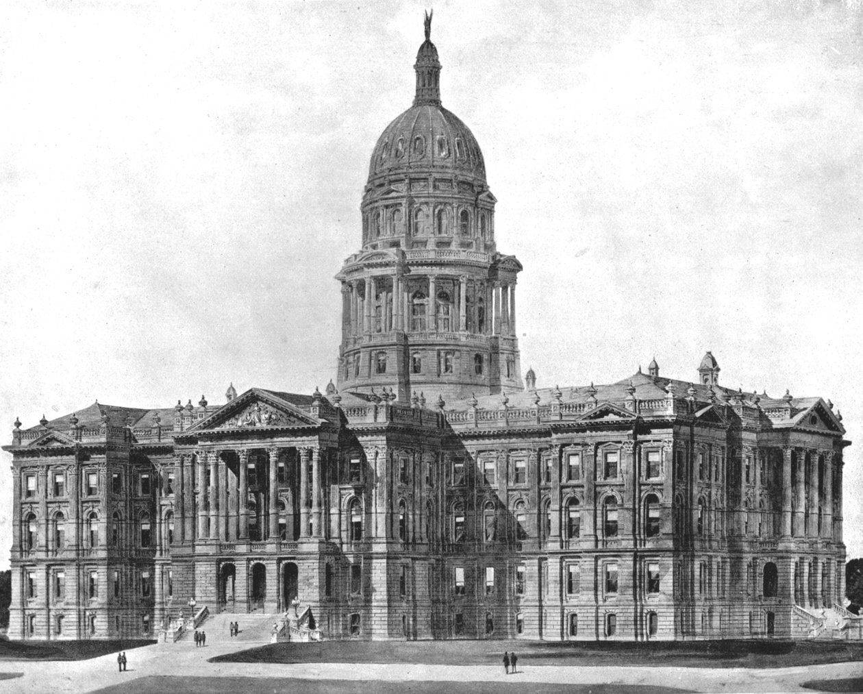State House, Denver, Colorado, USA, 1900. alkotó: Unbekannt