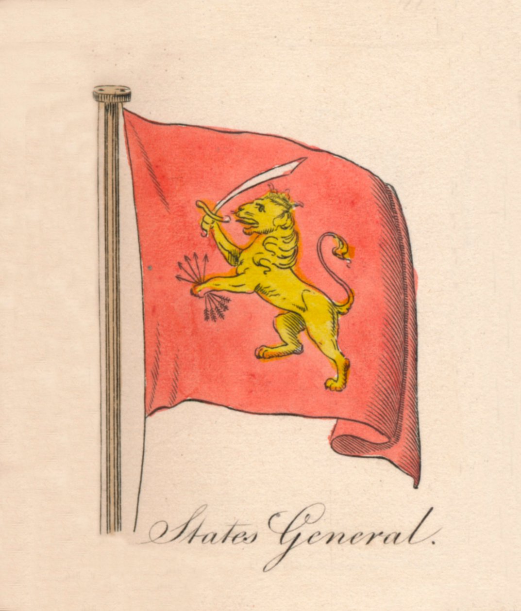 államok tábornoka, 1838 alkotó: Unbekannt