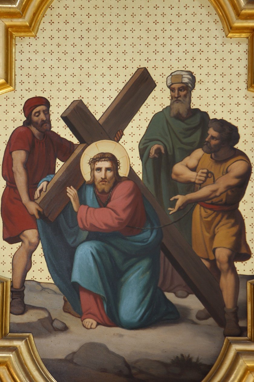 Keresztállomás a Saint-Louis katedrálisban, Blois, Franciaország alkotó: Unbekannt