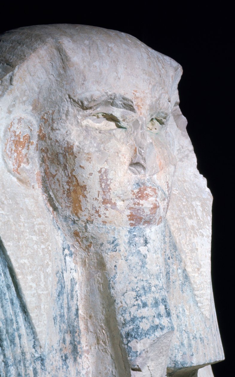 Dzsoser, az ókori egyiptomi fáraó szobra, ie 27. század alkotó: Unbekannt