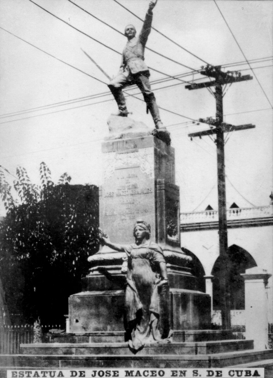 Jose Maceo szobra Kubában, 1910 alkotó: Unbekannt