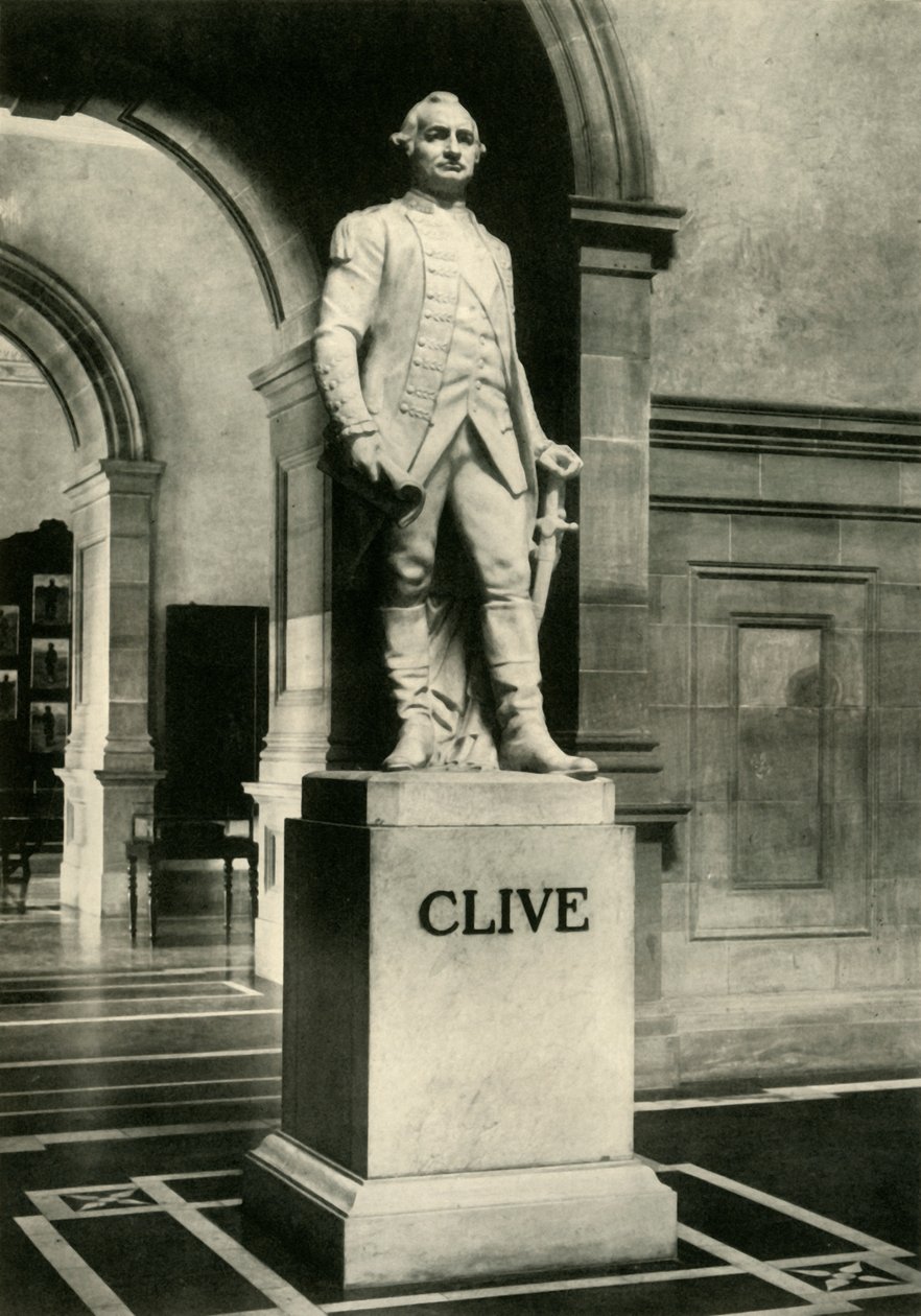 Lord Clive szobra, 1925. alkotó: Unbekannt