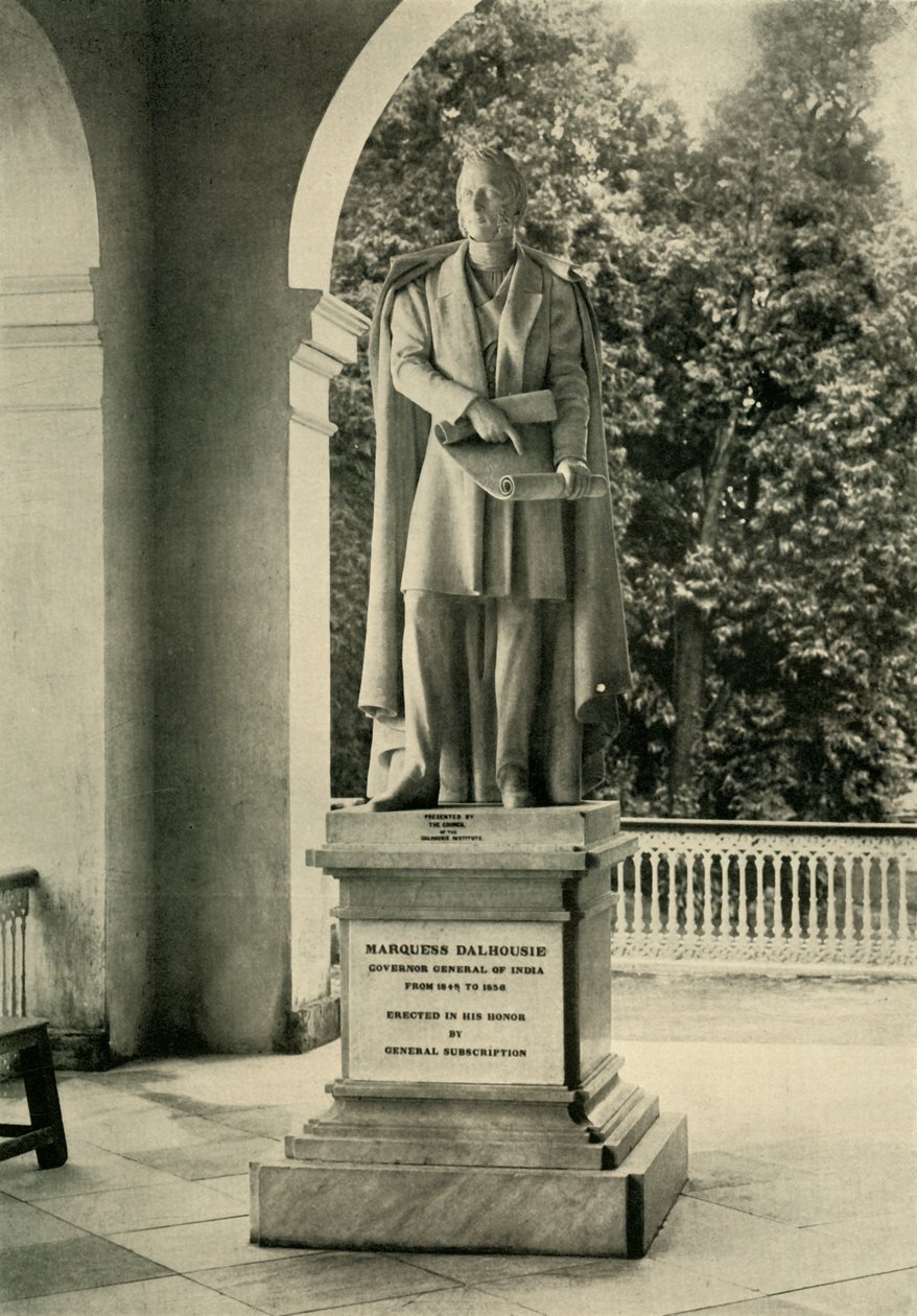 Lord Dalhousie szobra, 1925. alkotó: Unbekannt