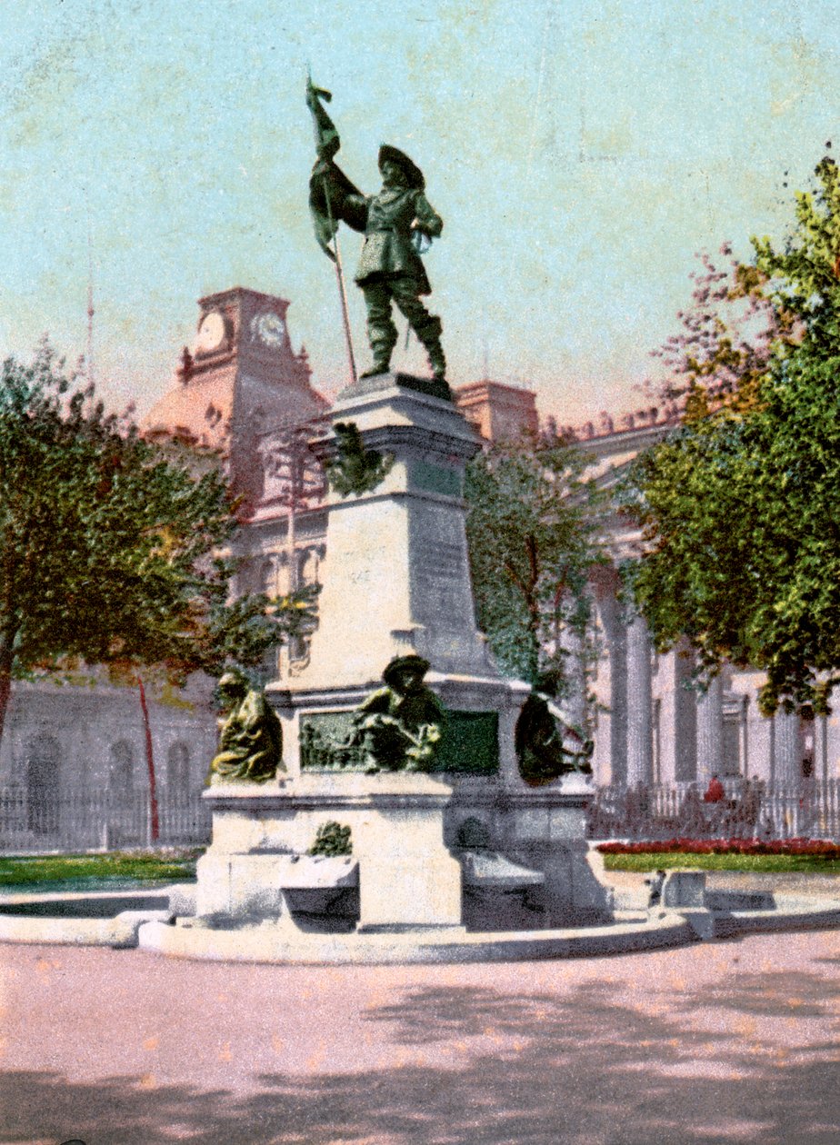 Paul Chomedey de Maisonneuve szobra, Montreal, 1904 alkotó: Unbekannt