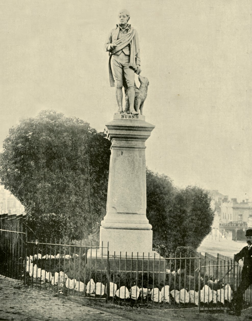 Robert Burns szobra, Ballarat, 1901. alkotó: Unbekannt