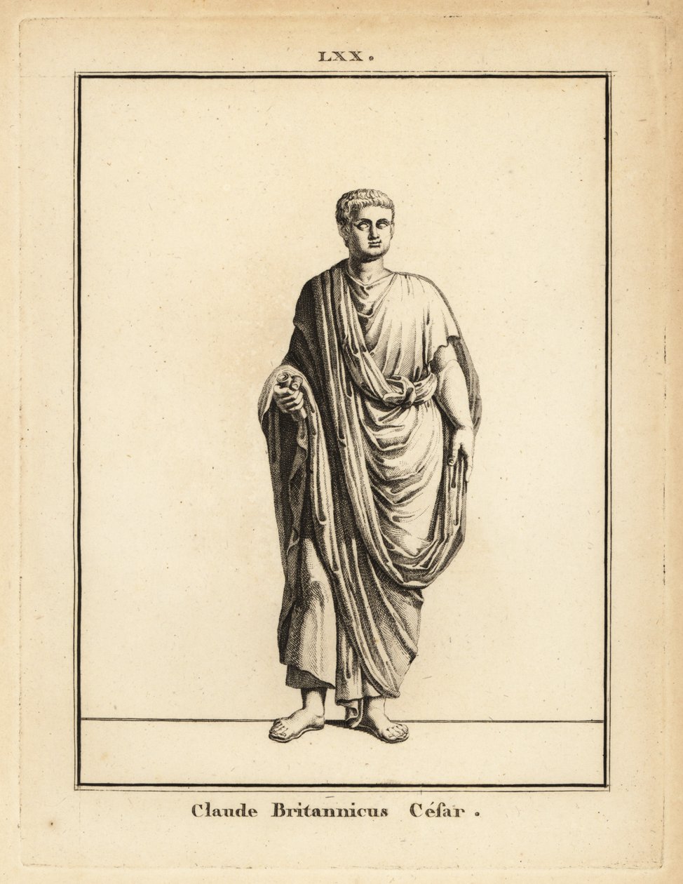 Claudius római császár, Tiberius Claudius Caesar Augustus Germanicus szobra alkotó: Unbekannt