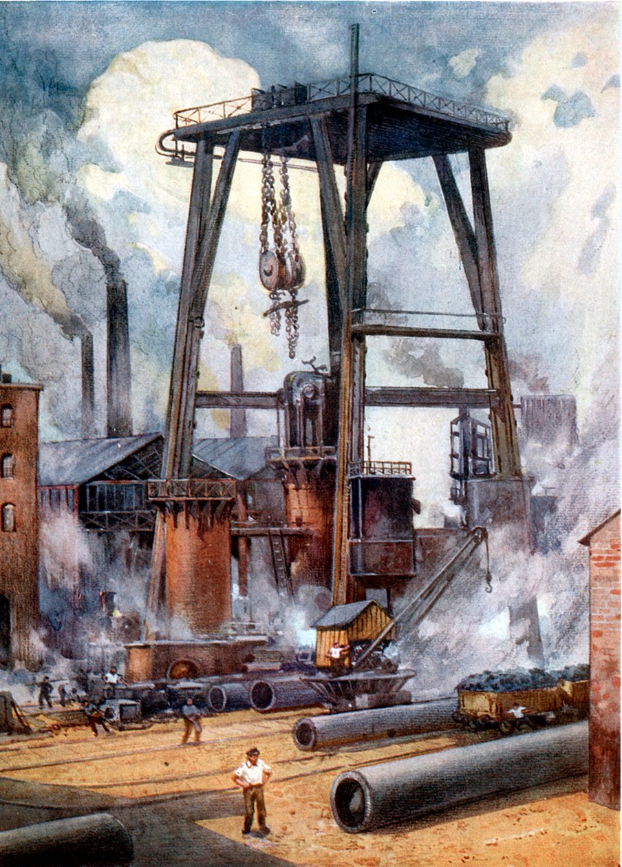 Acélművek c1925 alkotó: Unbekannt